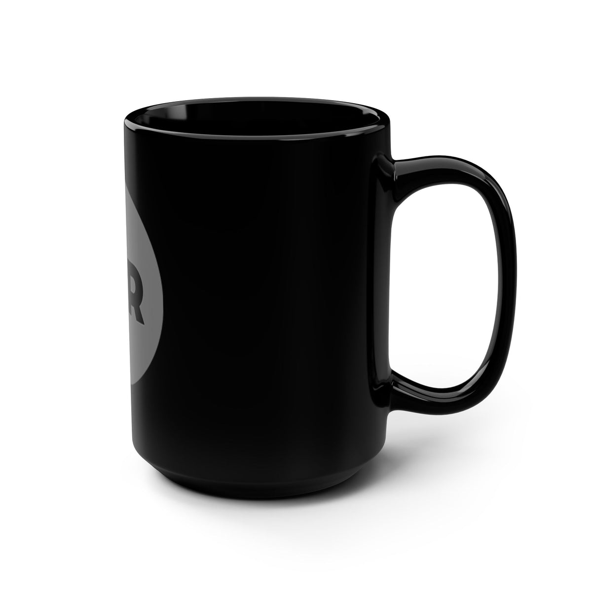 Black Mug, 15oz