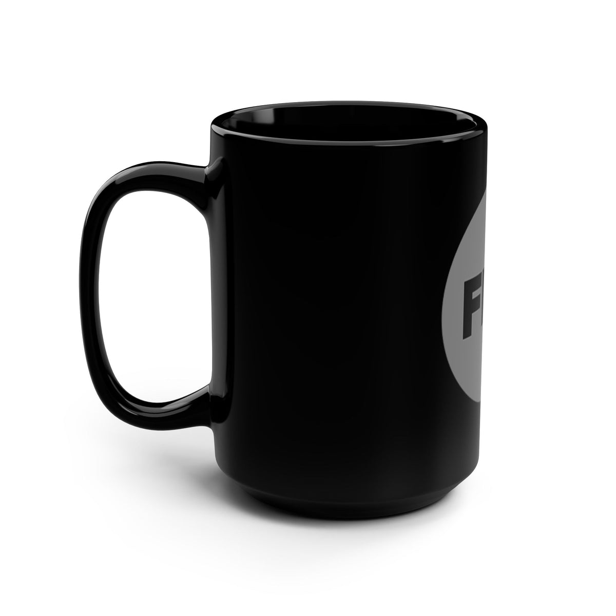 Black Mug, 15oz