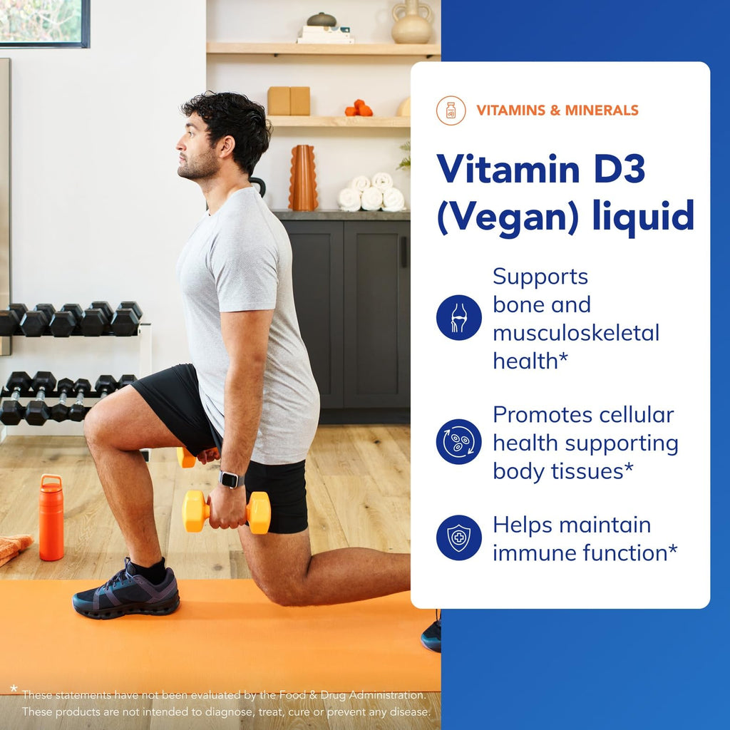 Pure Encapsulations Vitamin D3 Liquid - 22.5 ml | Health Supplement