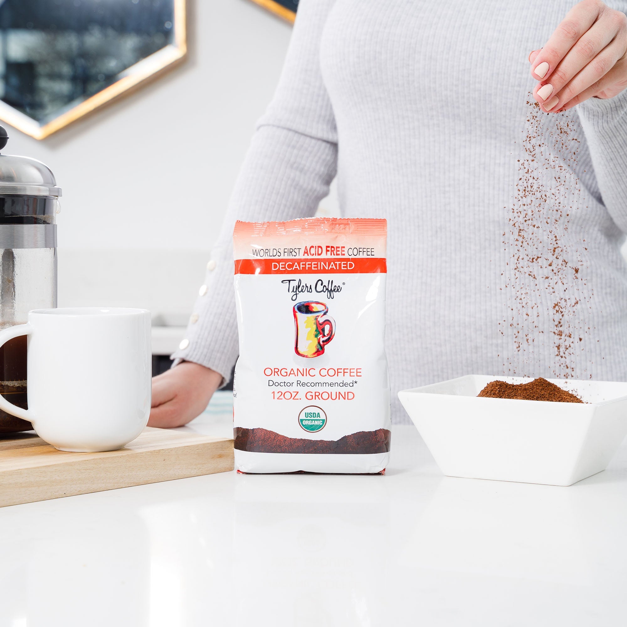 Decaf Acid Free Ground Coffee